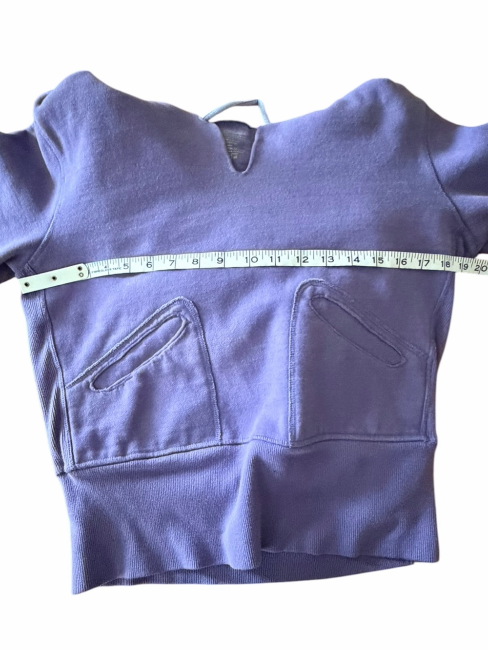 Vintage Lululemon Mauve Hooded Pullover size 12 - Picture 2 of 3